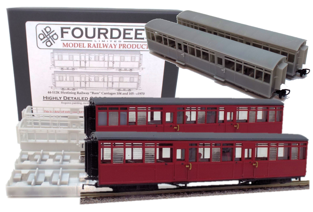 FR Centenary Carriages 104 and 105 (1970s)