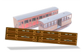 Talyllyn Railway Carriages 17 and 18 Decals