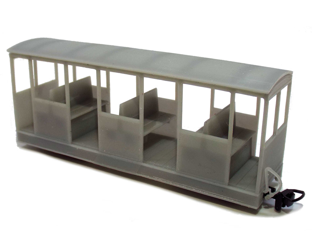 Miniature Railway Half-Open Carriages
