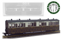 Composite Bogie Carriage - Brown and Cream